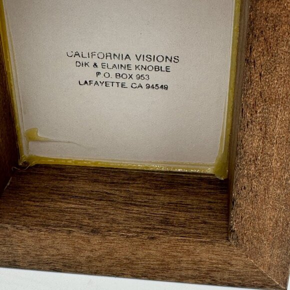 VTG RARE California Visions DIK & ELAINE KNOBLE Trolly Train Carts  Golden Gate - Picture 7 of 10